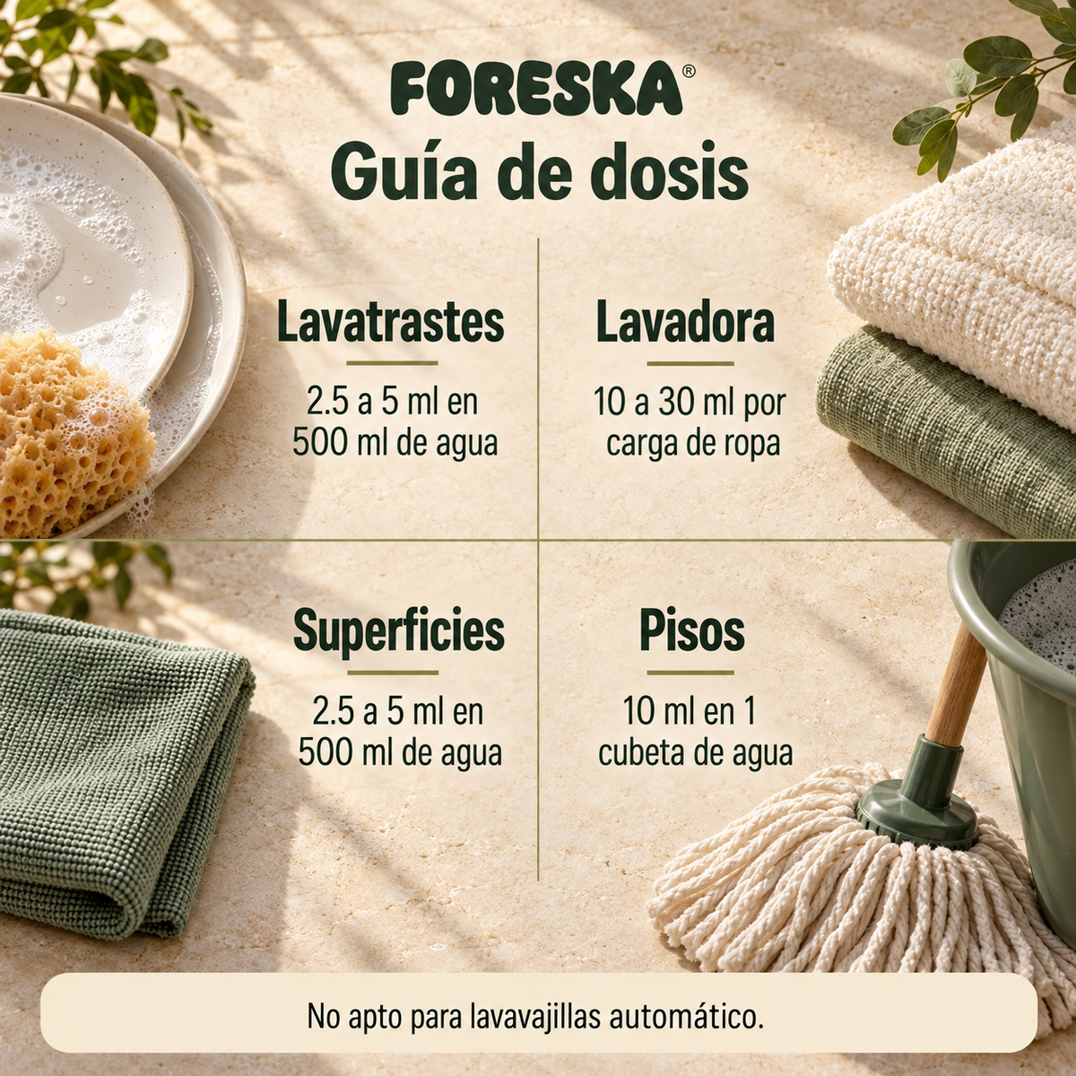 Foreska - Jabón Potásico Multiusos Concentrado Biodegradable