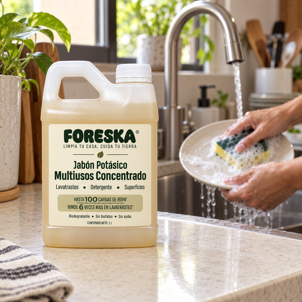 Foreska - Jabón Potásico Multiusos Concentrado Biodegradable